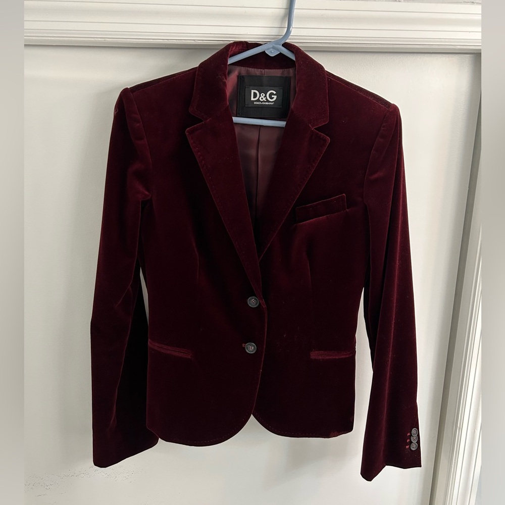 D&G Velvet Jacket
